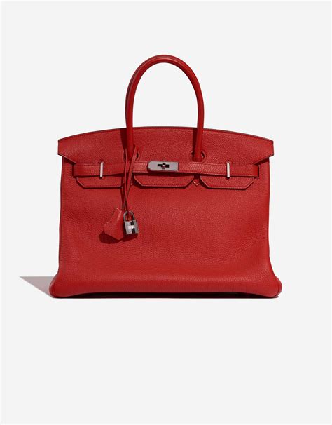 Hermès Birkin 35 Togo Rouge Tomate 